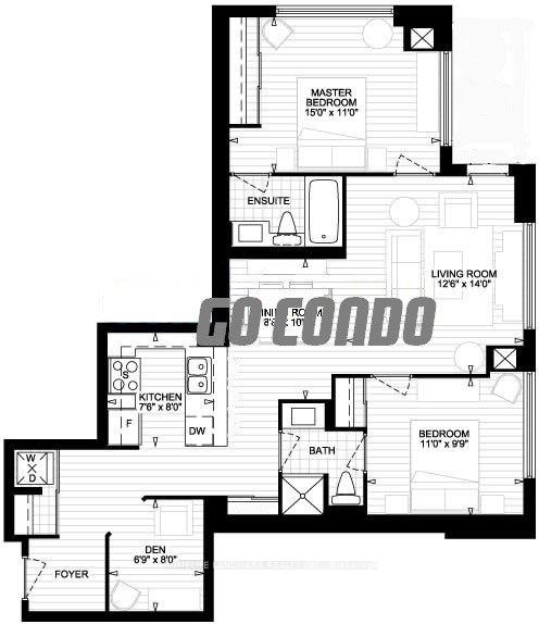 Photo 2 of Unit 402, 761 Bay Street, Toronto, Bay Street Corridor — HOMEH