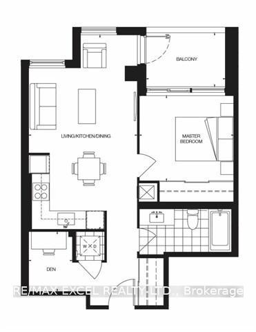 Front of Unit 2508, 318 Richmond Street W