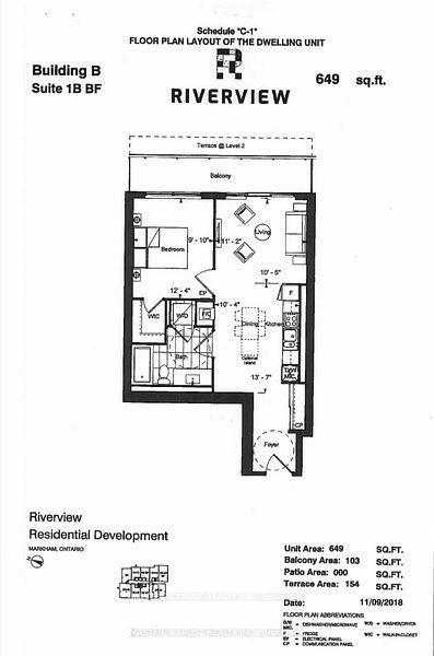 Photo 14 of Unit 1201, 18 Water walk Drive, Markham, Unionville — HOMEH