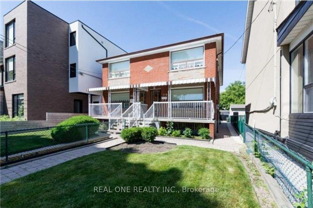 Front of Unit Basement, 114 Palmerston Avenue