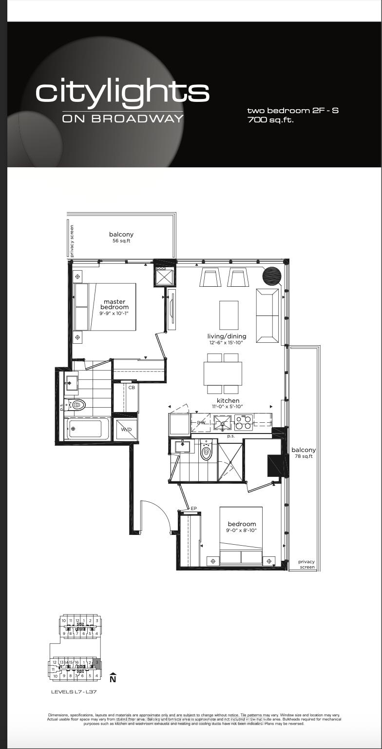 Photo 14 of Unit 2103, 195 Redpath Avenue, Toronto, Mount Pleasant East — HOMEH