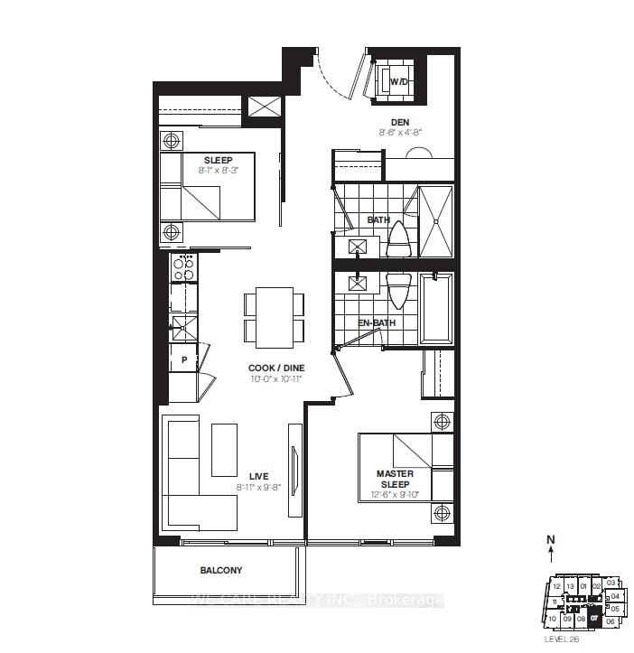 Photo 2 of Unit 1407, 33 Helendale Avenue, Toronto, Yonge-Eglinton — HOMEH
