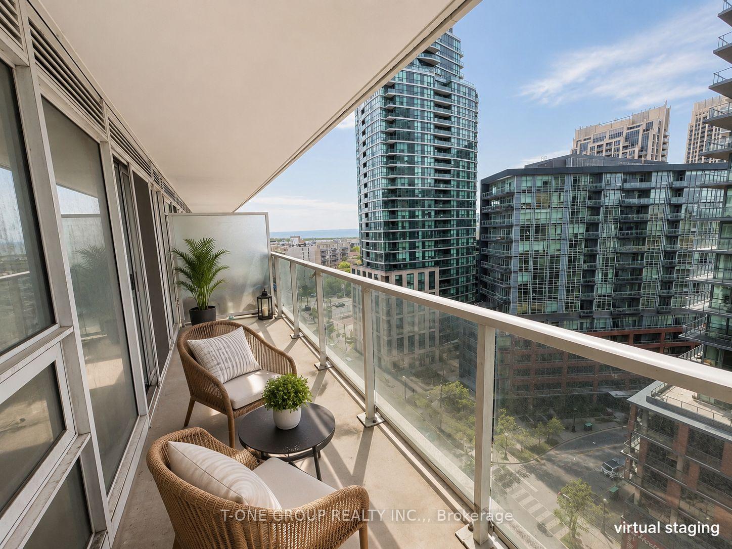 Front of Unit 1502, 19 Bathurst Street