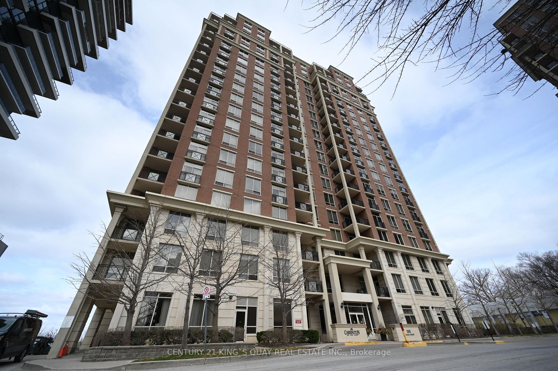 Front of Unit 1602, 1101 Leslie Street