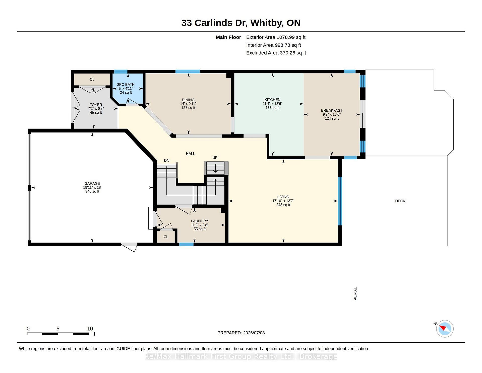 Photo 48 of 33 Carlinds Drive, Whitby, Rolling Acres — HOMEH