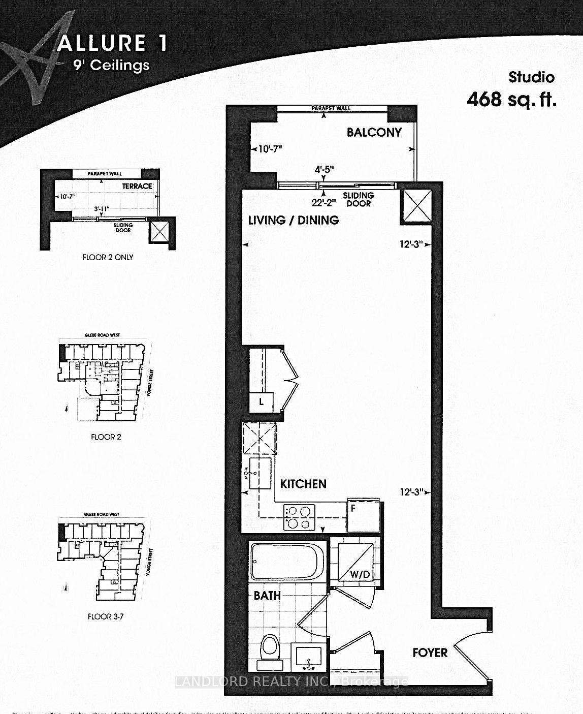 Photo 3 of Unit 521, 23 Glebe Road W, Toronto, Yonge-Eglinton — HOMEH