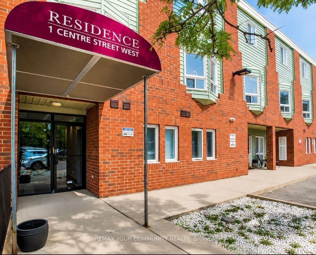 Front of Unit 101, 1 Centre Street W