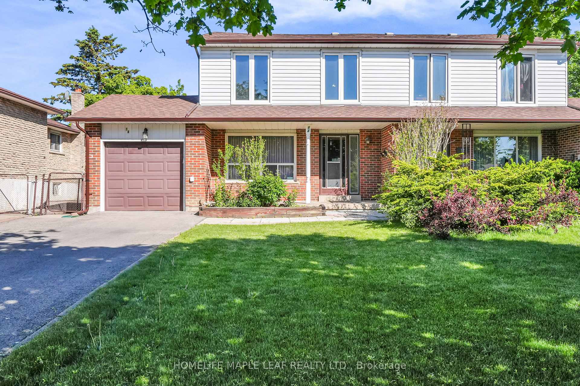 Photo 1 of 14 Manitou Crescent, Brampton, Central Park — HOMEH