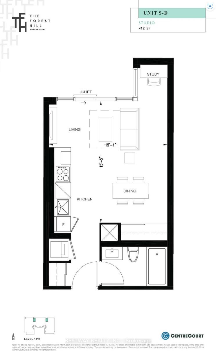 Photo 18 of Unit 1611, 2020 Bathurst Street, Toronto, Humewood-Cedarvale — HOMEH