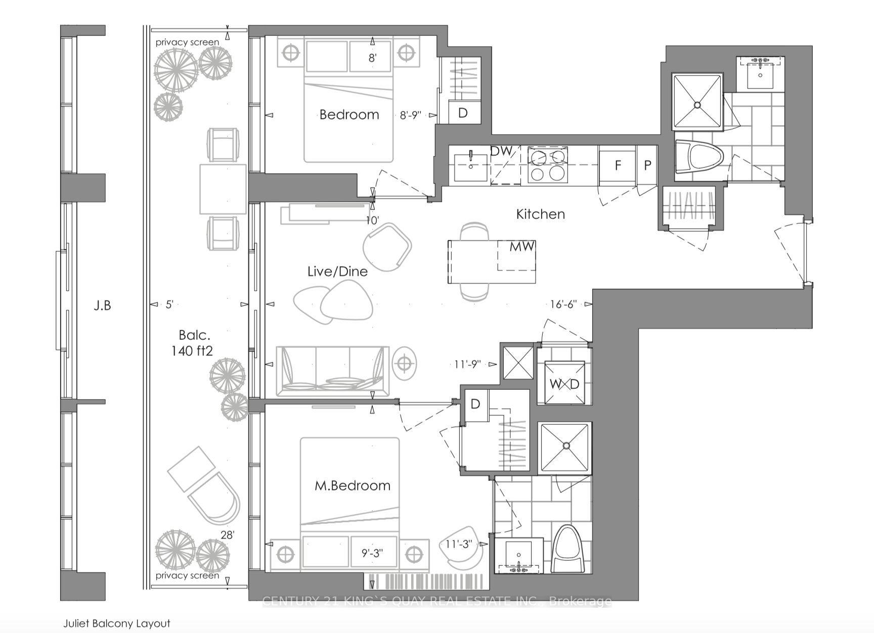 Photo 15 of Unit 1801, 7 Grenville Street, Toronto, Bay Street Corridor — HOMEH