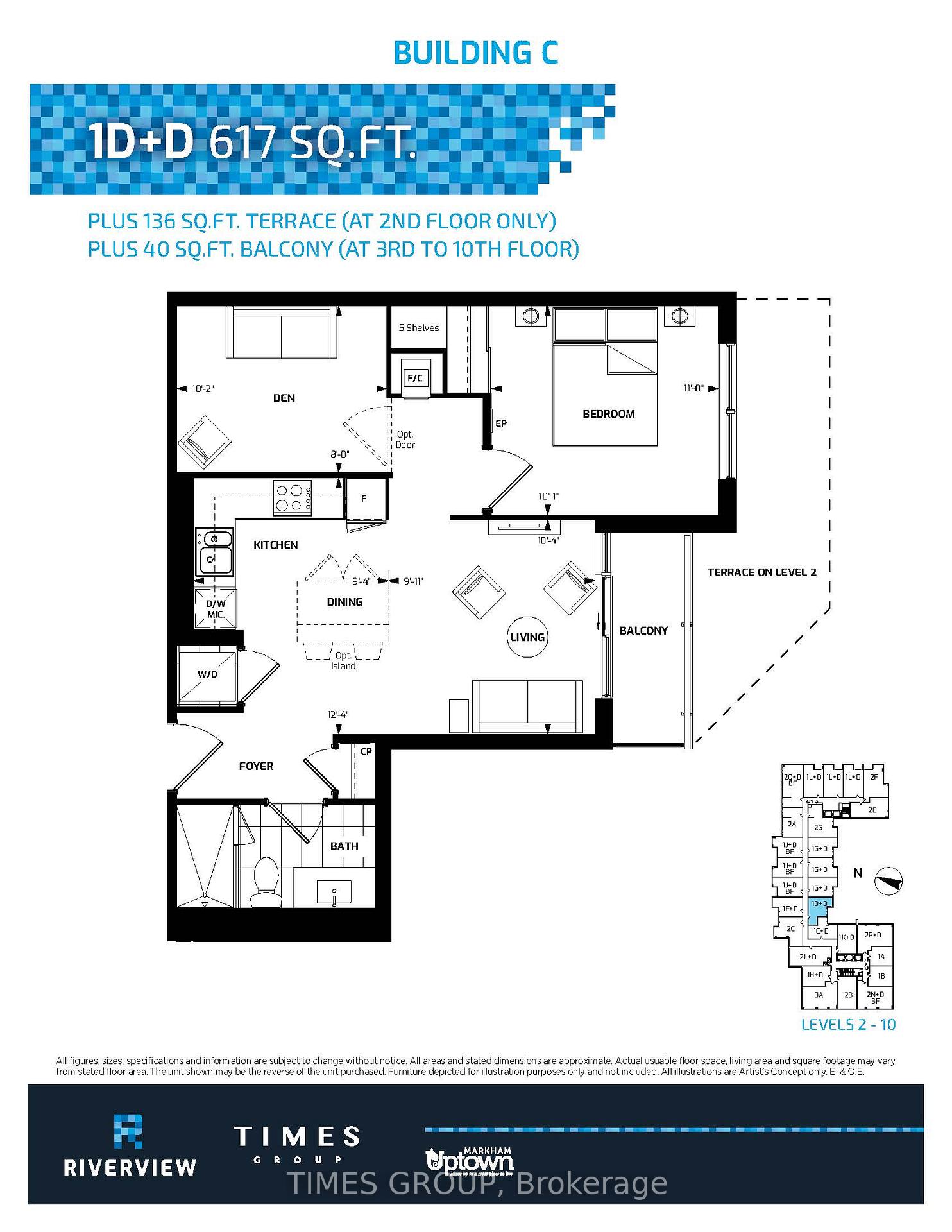 Photo 24 of Unit 329, 38 Water Walk Drive, Markham, Unionville — HOMEH