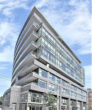 Front of Unit 409, 319 Carlaw Avenue