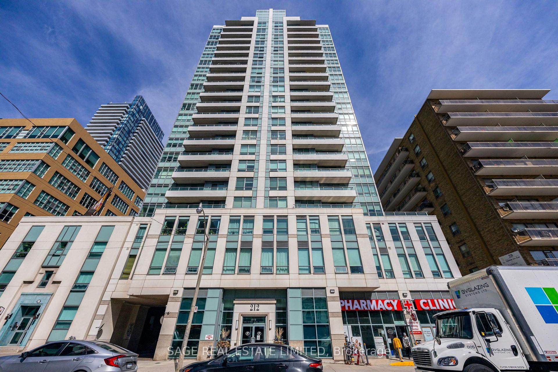 Front of Unit 205, 212 Eglinton Avenue E