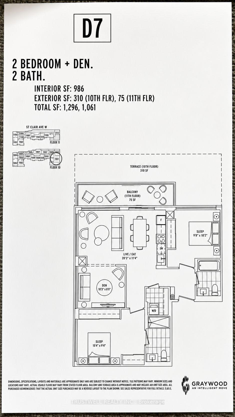 Photo 33 of Unit 1013, 1787 St. Clair Avenue W, Toronto, Weston-Pellam Park — HOMEH