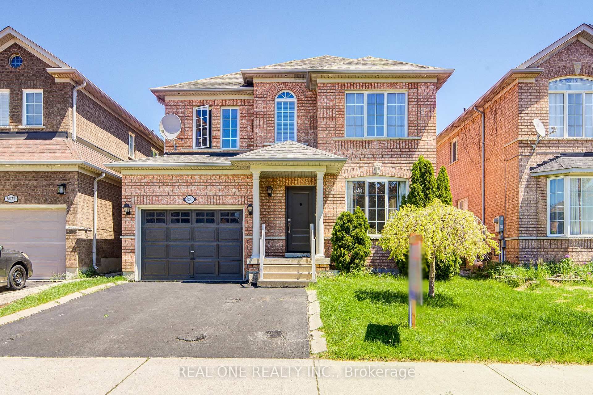 Front of 5827 Rainspring Drive