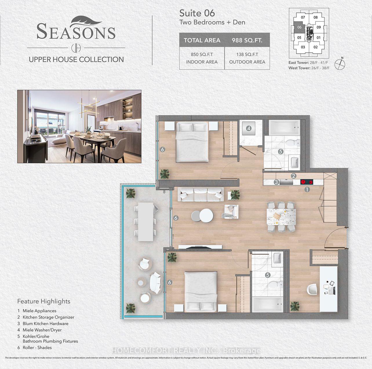 Front of Unit 3806, 95 Mcmahon Drive