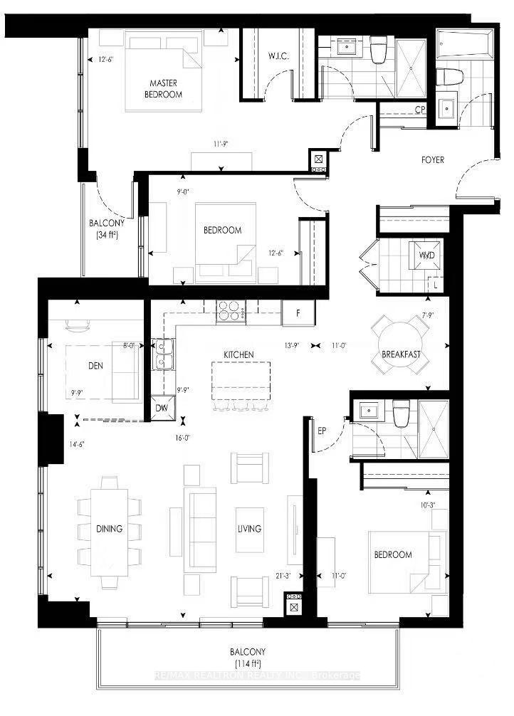 Photo 43 of Unit 3607, 12 Gandhi Lane, Markham, Commerce Valley — HOMEH