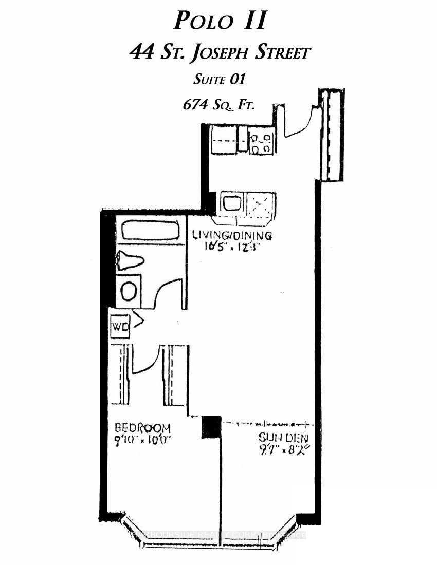 Photo 5 of Unit 2701, 44 St Joseph Street, Toronto, Bay Street Corridor — HOMEH