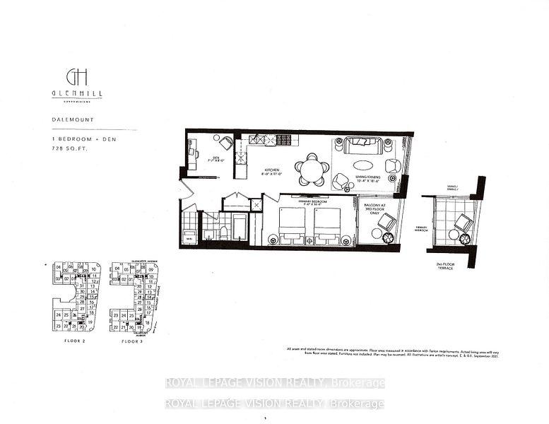 Front of Unit 215, 505 Glencairn Avenue