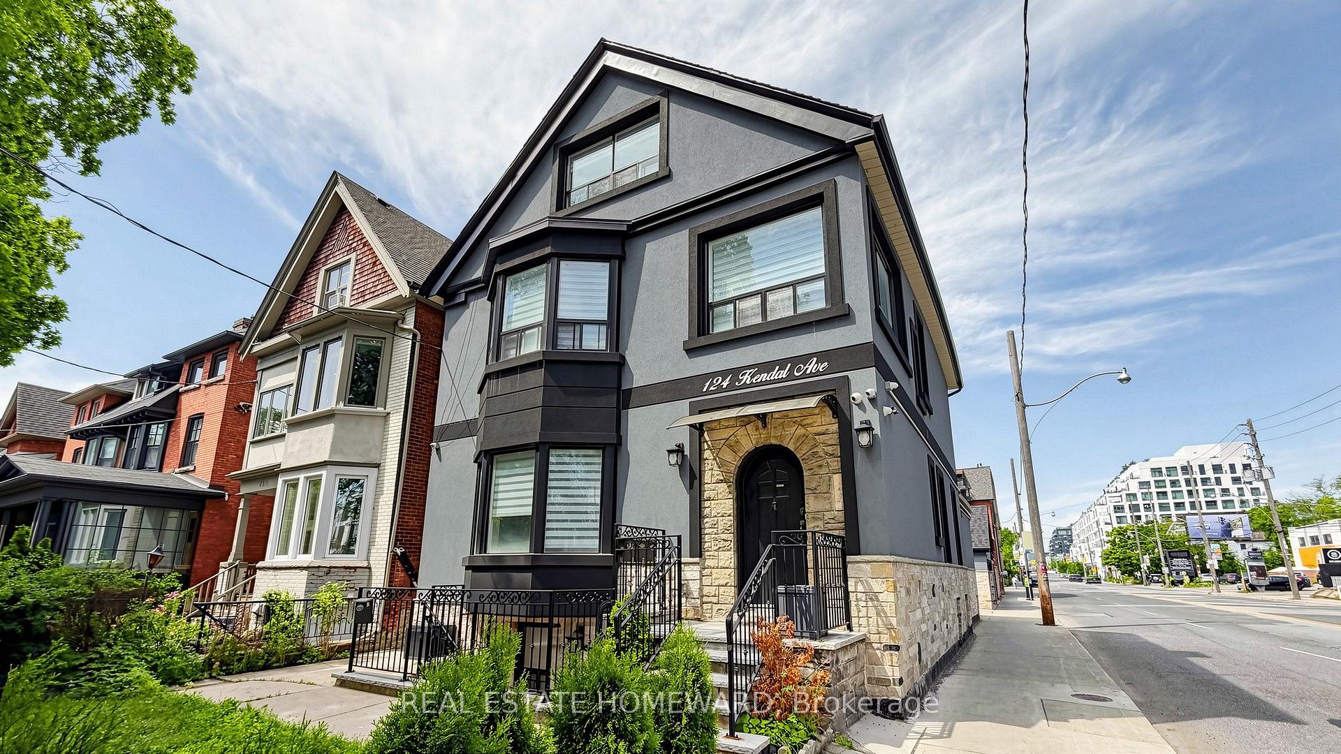 Front of Unit Basement, 124 Kendal Avenue