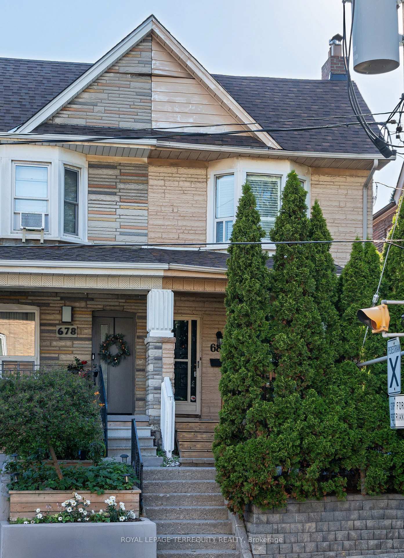 Front of 680 Woodbine Avenue
