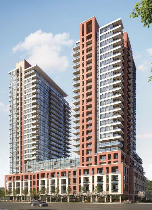 Front of Unit 610, 4010 Eglinton Avenue W