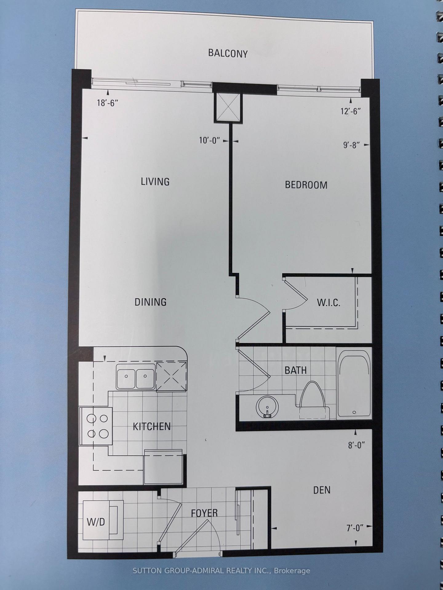 Front of Unit 1408, 1060 Sheppard Avenue