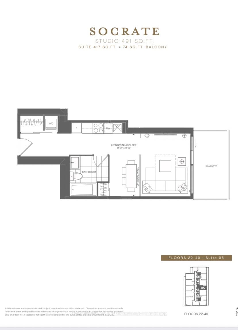Photo 2 of Unit 2005, 3 Gloucester Street, Toronto, Church-Yonge Corridor — HOMEH