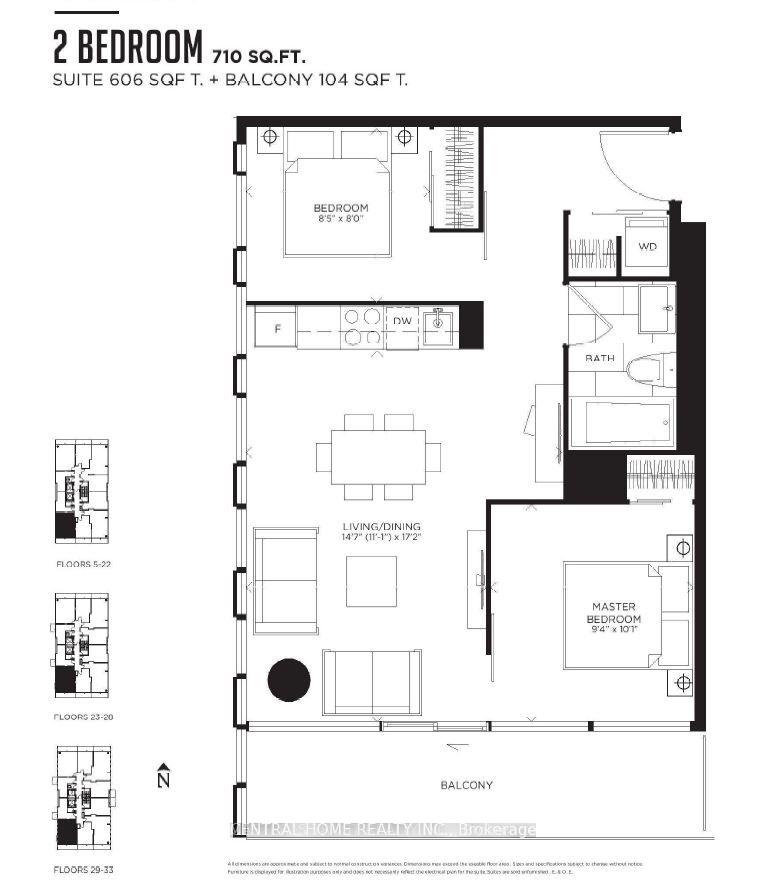 Photo 2 of Unit 1602, 28 Wellesley Street E, Toronto, Church-Yonge Corridor — HOMEH