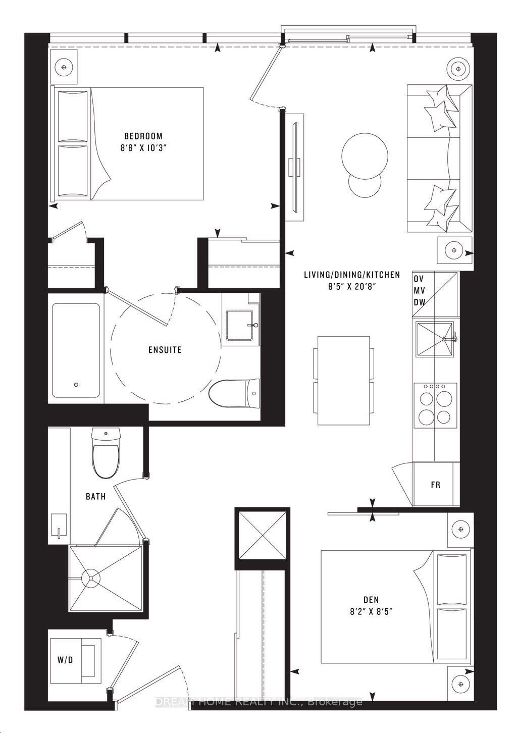 Photo 4 of Unit 608, 319 Jarvis Street, Toronto, Moss Park — HOMEH