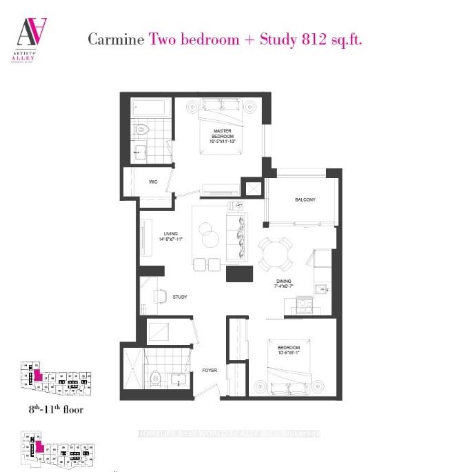 Photo 17 of Unit 916, 121 St Patrick Street, Toronto, Kensington-Chinatown — HOMEH