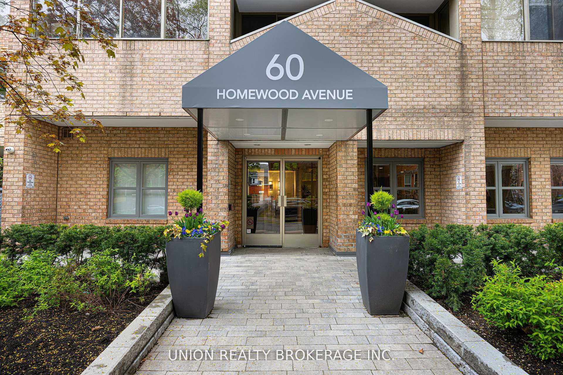 Front of Unit 208, 60 Homewood Avenue