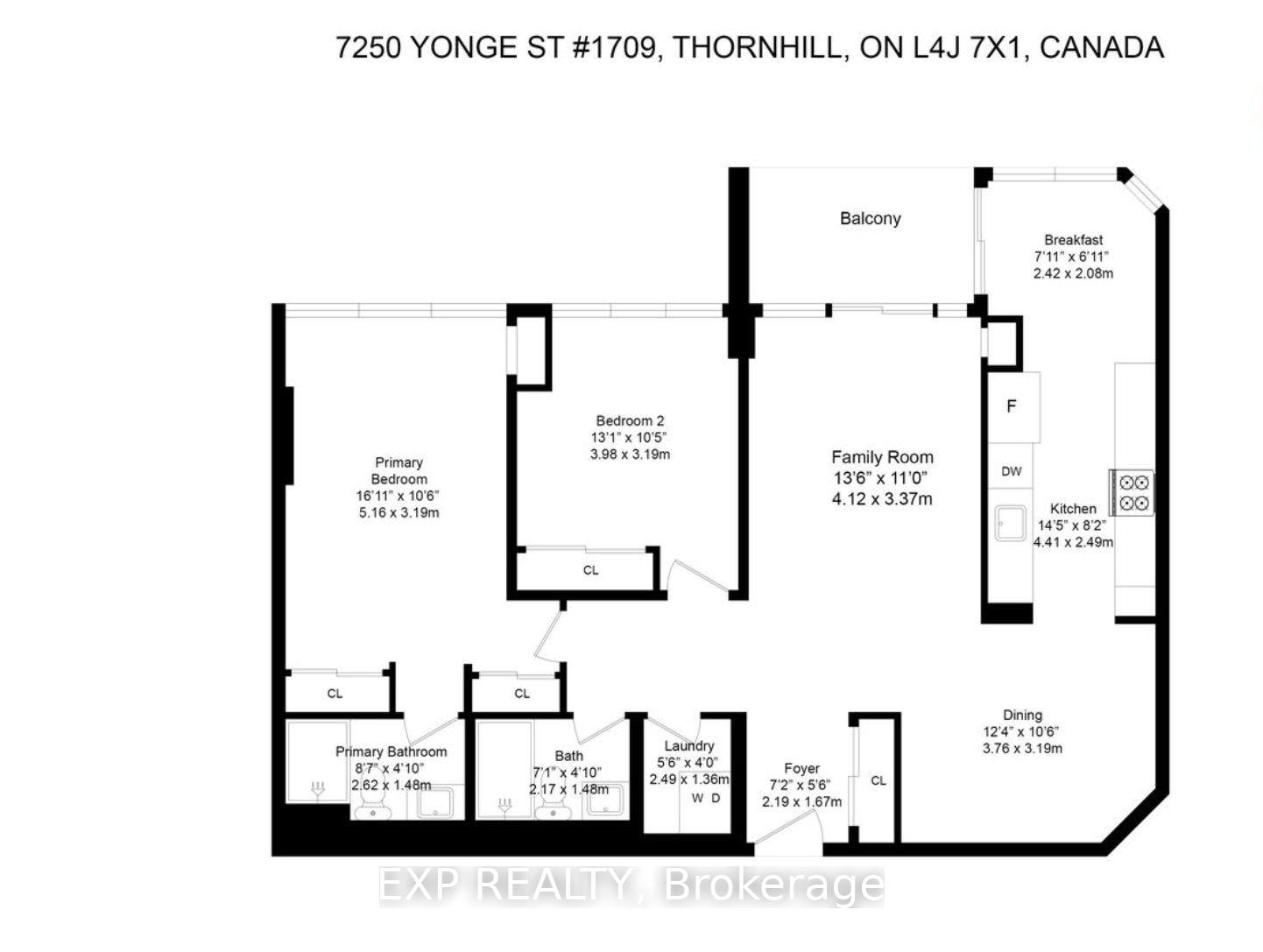 Photo 27 of Unit 1709, 7250 Yonge Street, Vaughan, Crestwood-Springfarm-Yorkhill — HOMEH