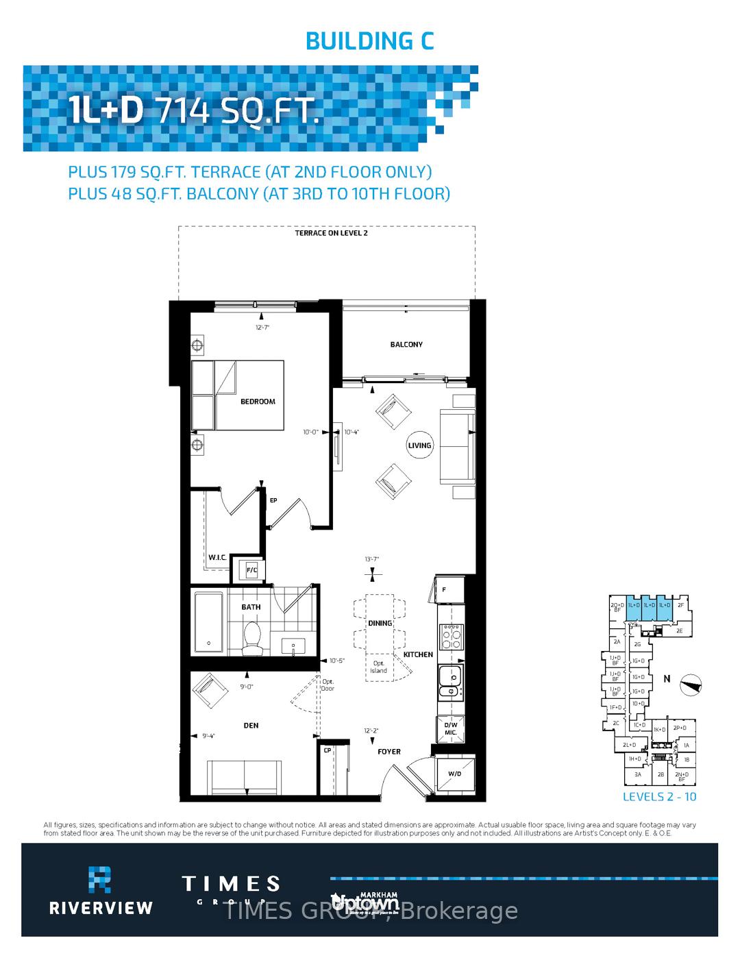 Photo 7 of Unit 219, 38 Water Walk Drive, Markham, Unionville — HOMEH