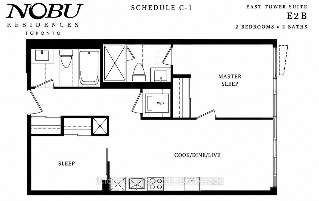 Photo 14 of Unit 2907, 15 Mercer Street, Toronto, Waterfront Communities — HOMEH