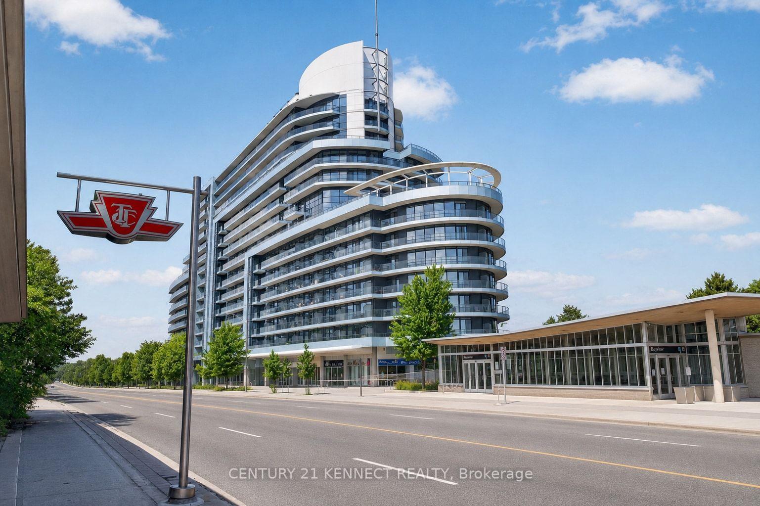 Front of Unit 1514, 2885 Bayview Avenue