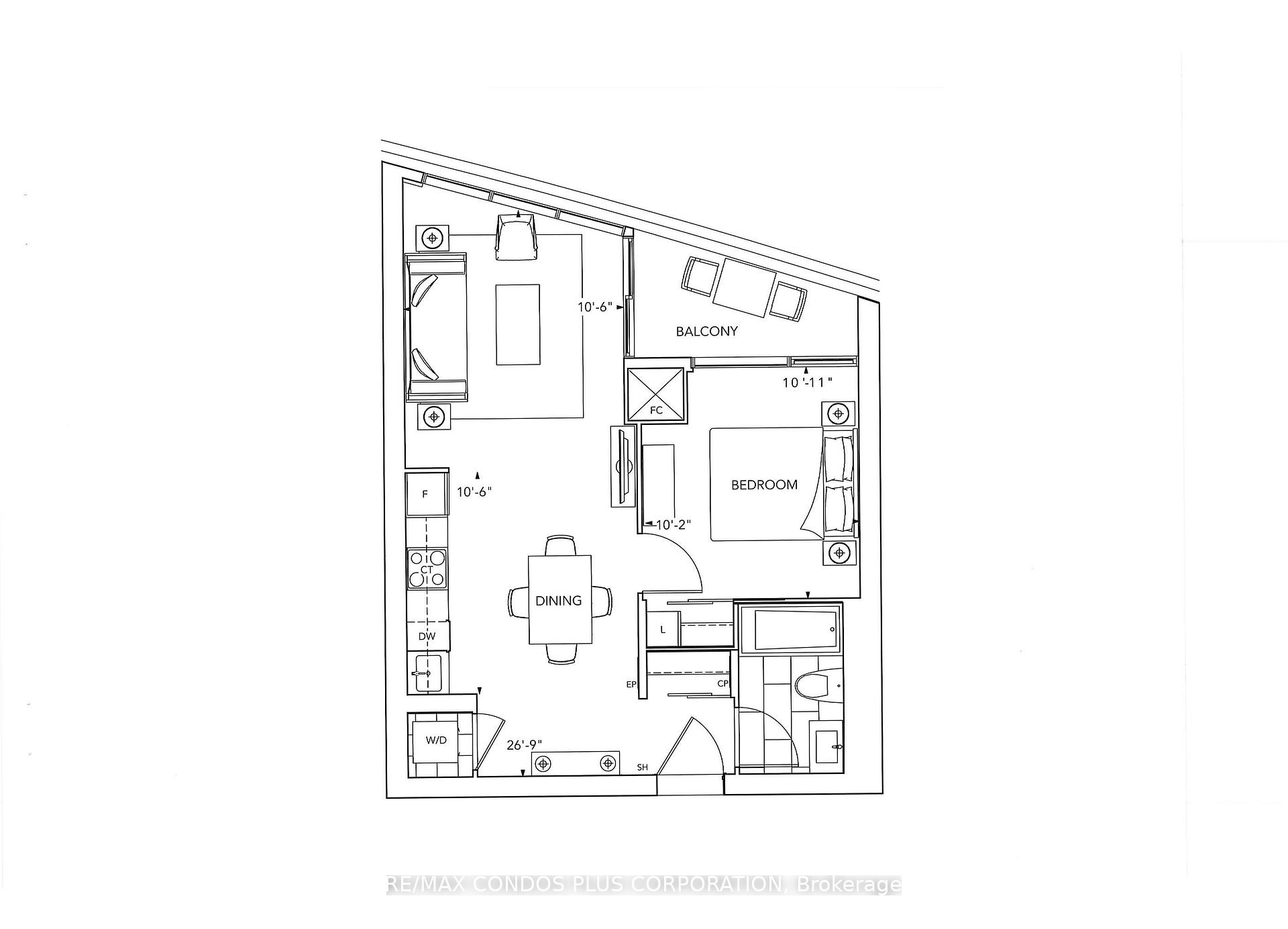 Photo 2 of Unit 1415, 585 Bloor Street E, Toronto, North St. James Town — HOMEH