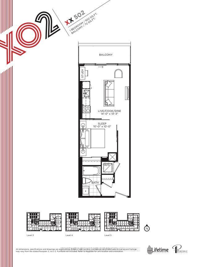 Photo 6 of Unit 525, 285 Dufferin Street, Toronto, South Parkdale — HOMEH
