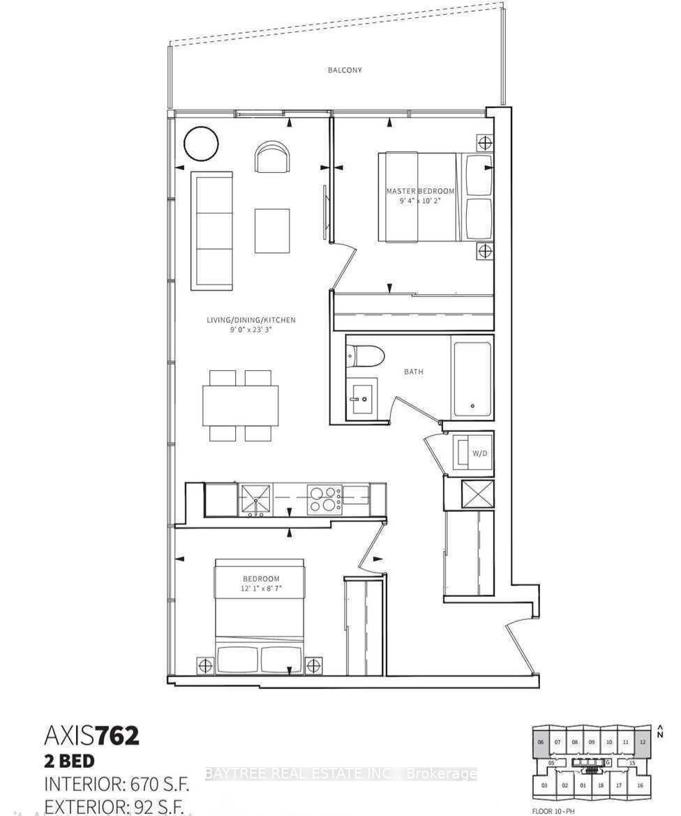 Photo 10 of Unit 1106, 85 Wood Street, Toronto, Church-Yonge Corridor — HOMEH