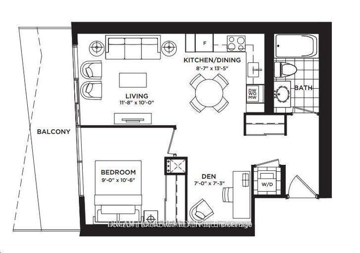 Photo 3 of Unit 1306, 11 Wellesley Street W, Toronto, Bay Street Corridor — HOMEH