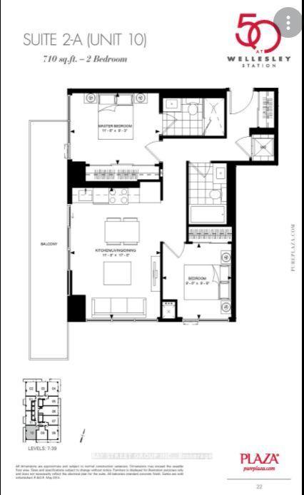 Photo 10 of Unit 2610, 50 Wellesley Street E, Toronto, Church-Yonge Corridor — HOMEH