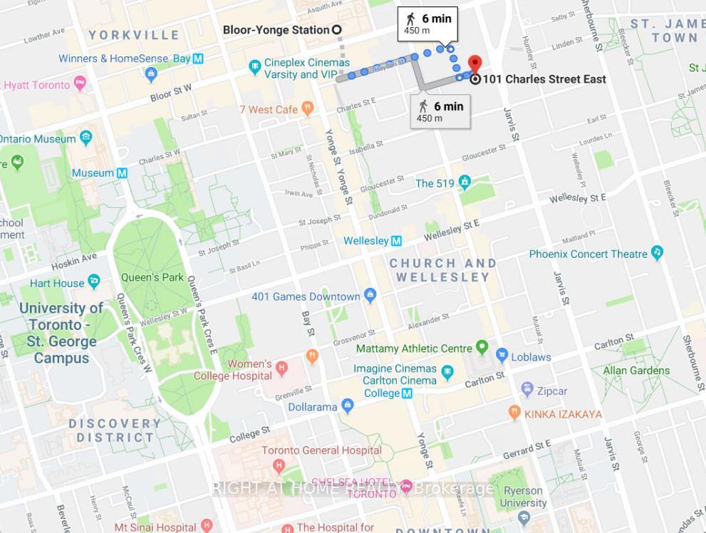 Photo 4 of Unit 520, 101 Charles Street E, Toronto, Church-Yonge Corridor — HOMEH