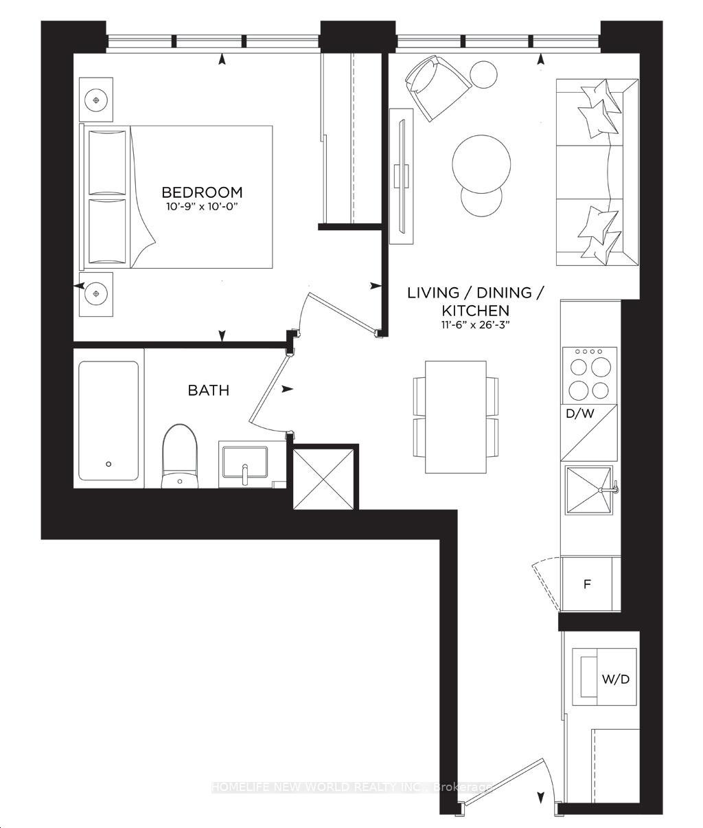 Photo 7 of Unit 901, 8 Wellesley Street W, Toronto, Bay Street Corridor — HOMEH