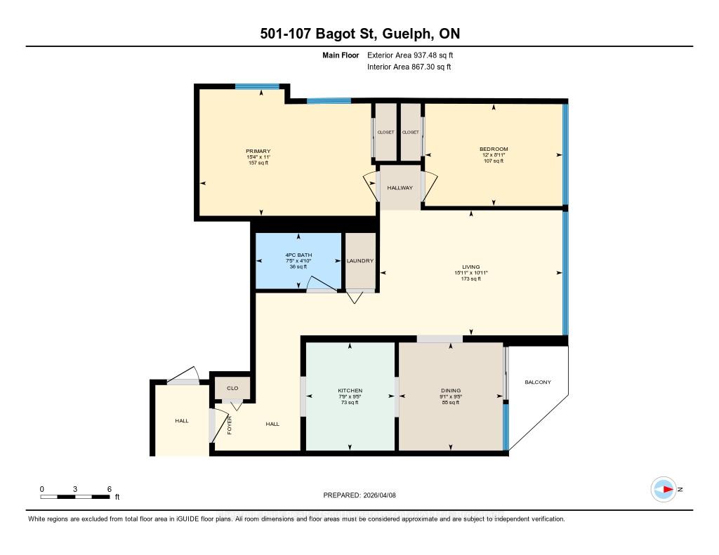 Photo 6 of Unit 501, 107 Bagot Street, Guelph, Junction/Onward Willow — HOMEH