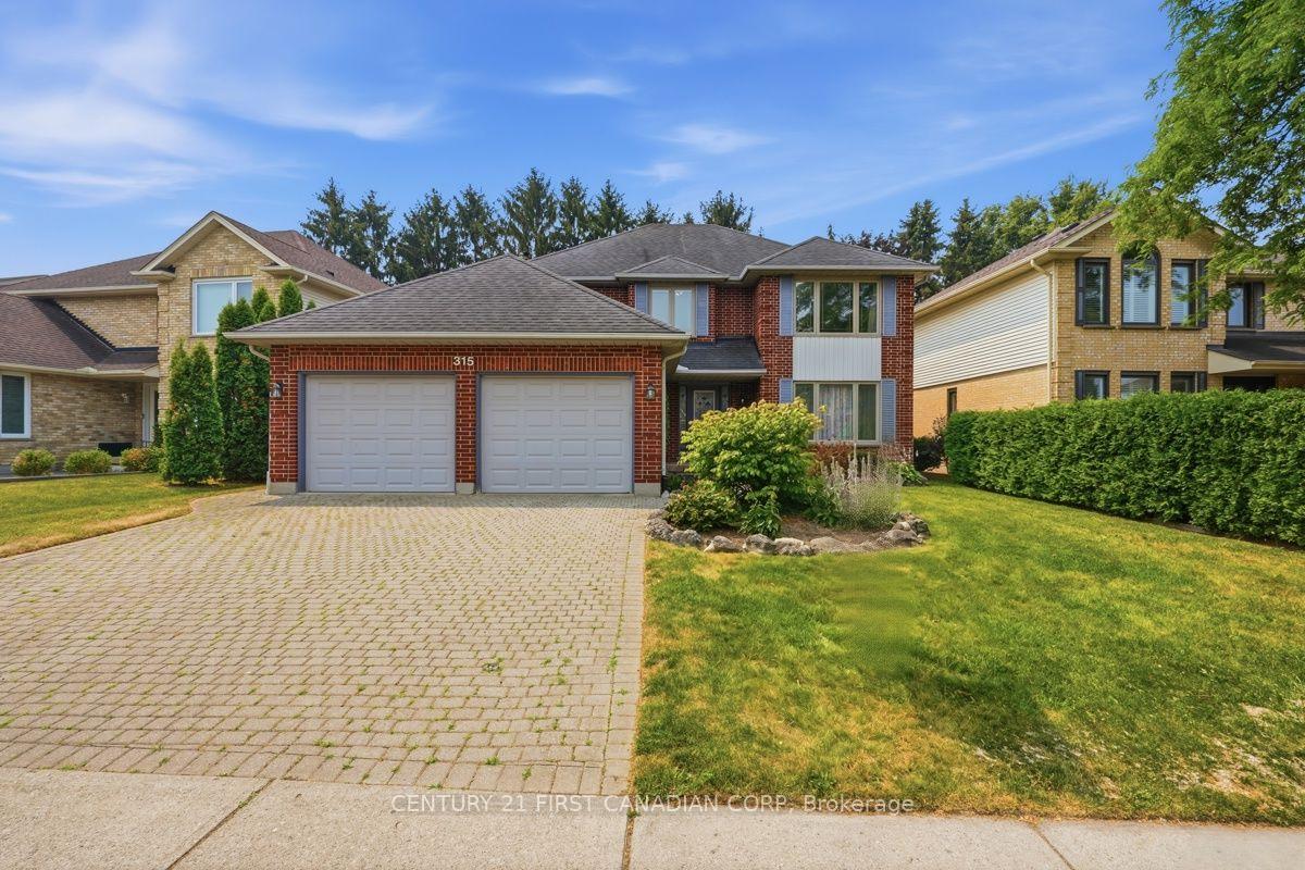 Front of 315 Ambleside Drive