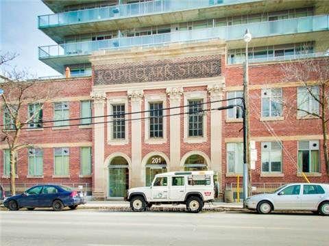 Front of Unit 232, 201 Carlaw Avenue W
