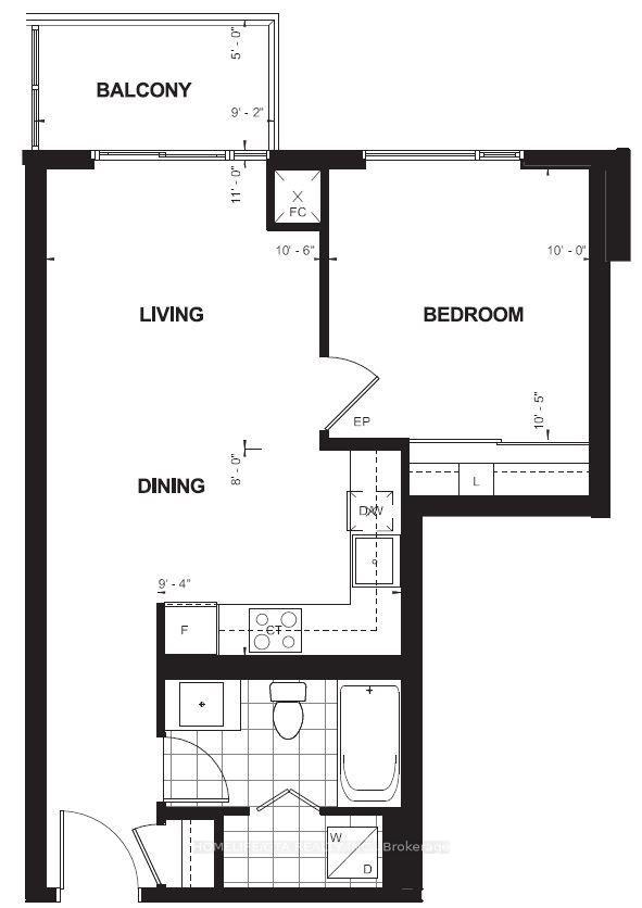 Photo 7 of Unit 804, 50 Ann O'Reilly Road, North York, Henry Farm — HOMEH