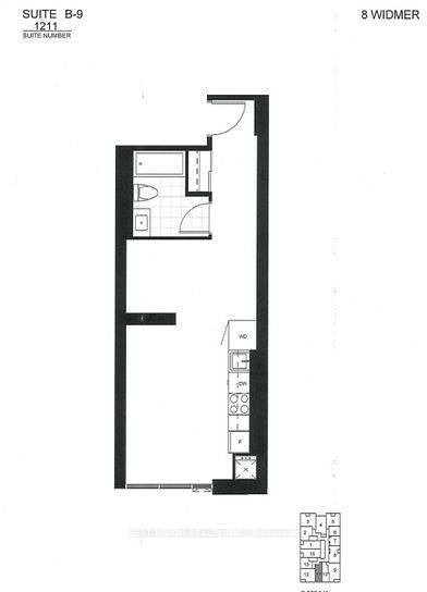 Photo 8 of Unit 1211, 8 Widmer Street, Toronto, Waterfront Communities — HOMEH
