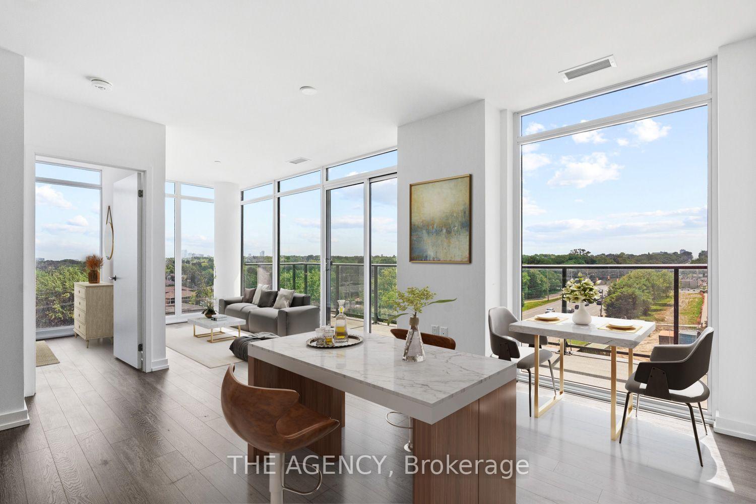 Front of Unit 625, 4010 Eglinton Avenue W