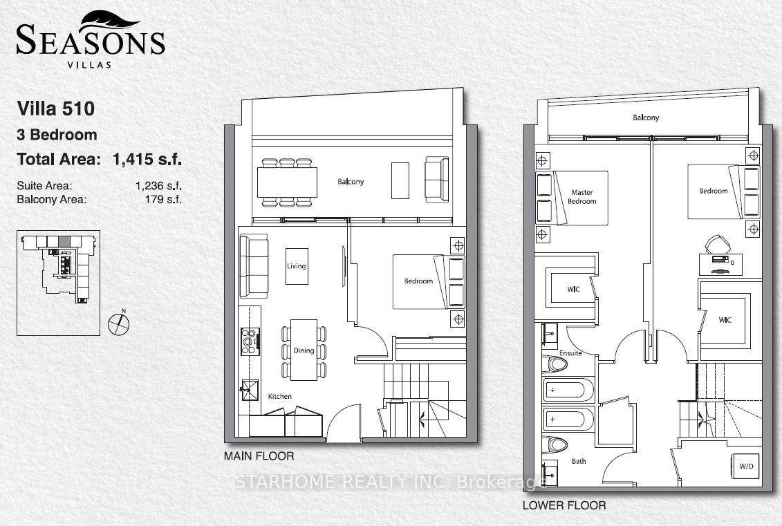 Photo 15 of Unit Th 510, 95 McMahon Drive, North York, Bayview Village — HOMEH